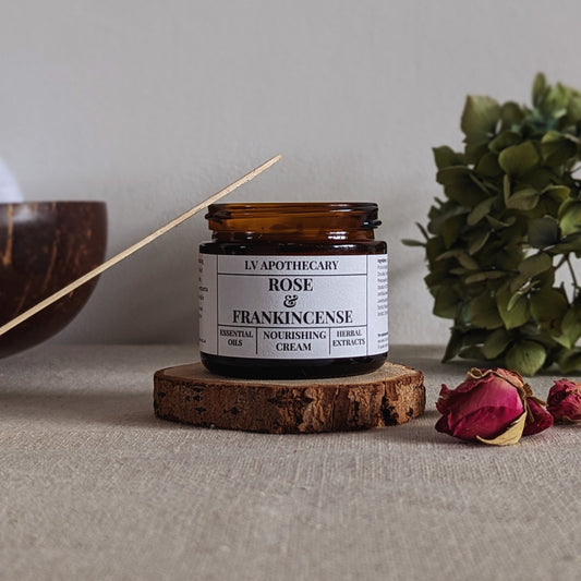 Rose & Frankincense face cream