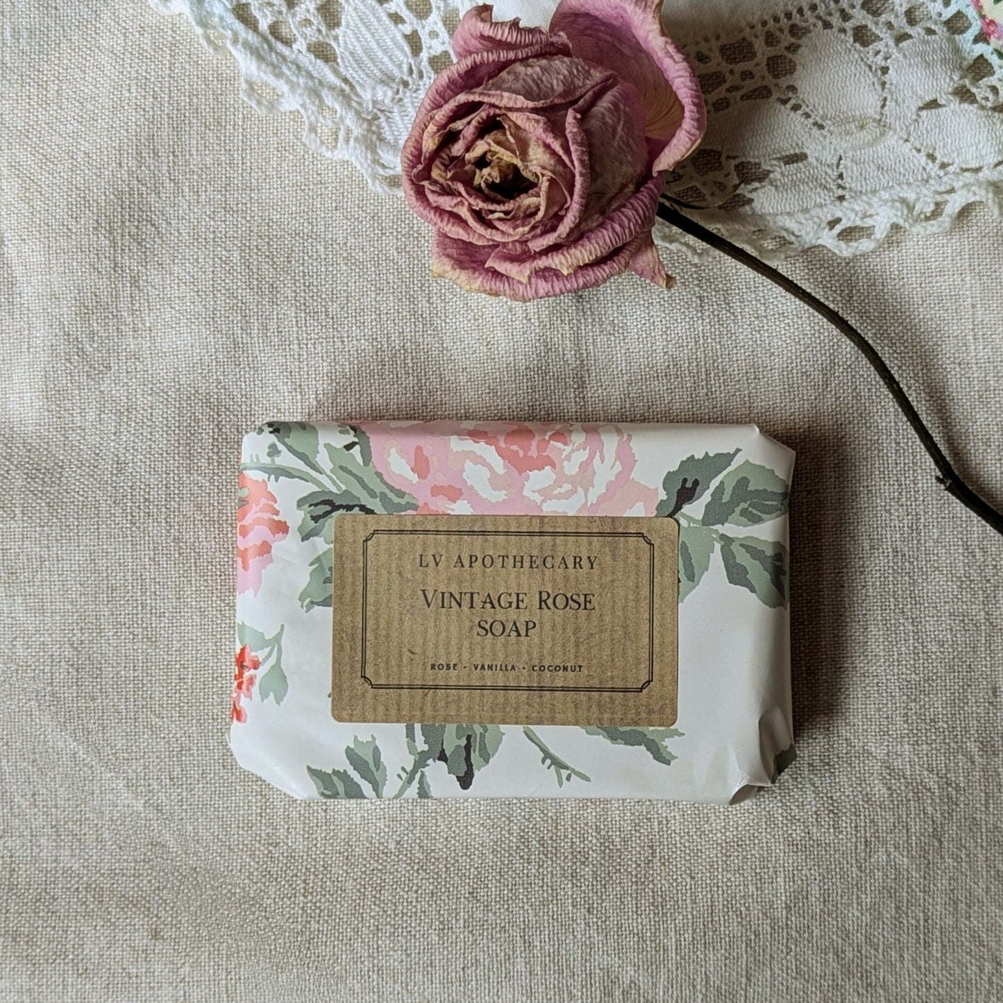 Vintage Rose Soap