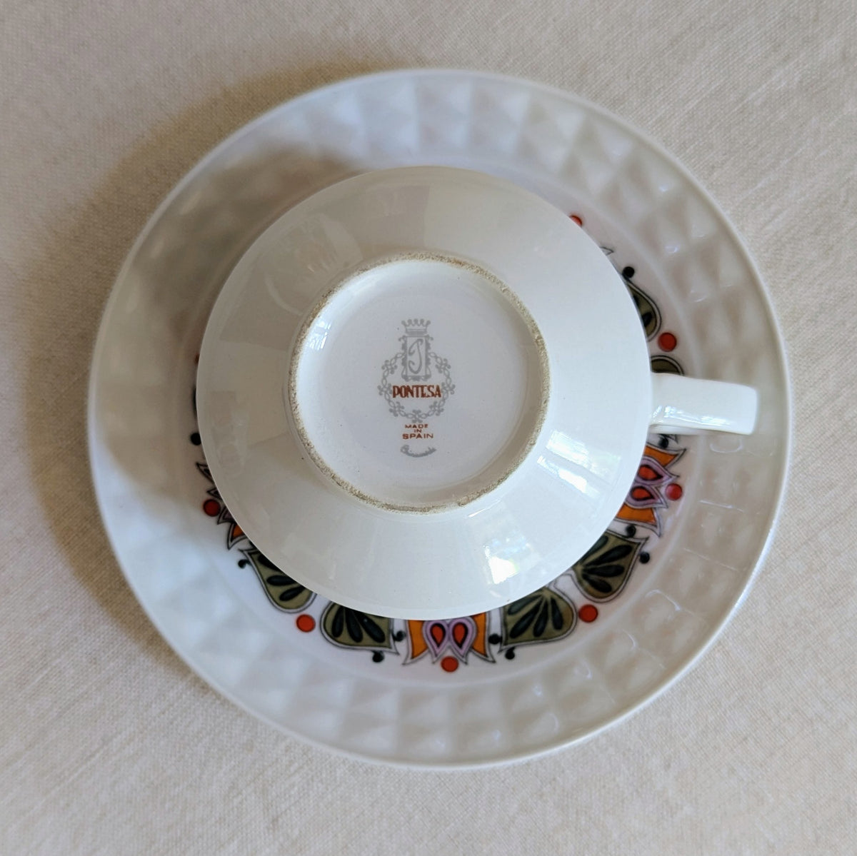 Vintage Pontesa Coffee Service & Serving Bowl
