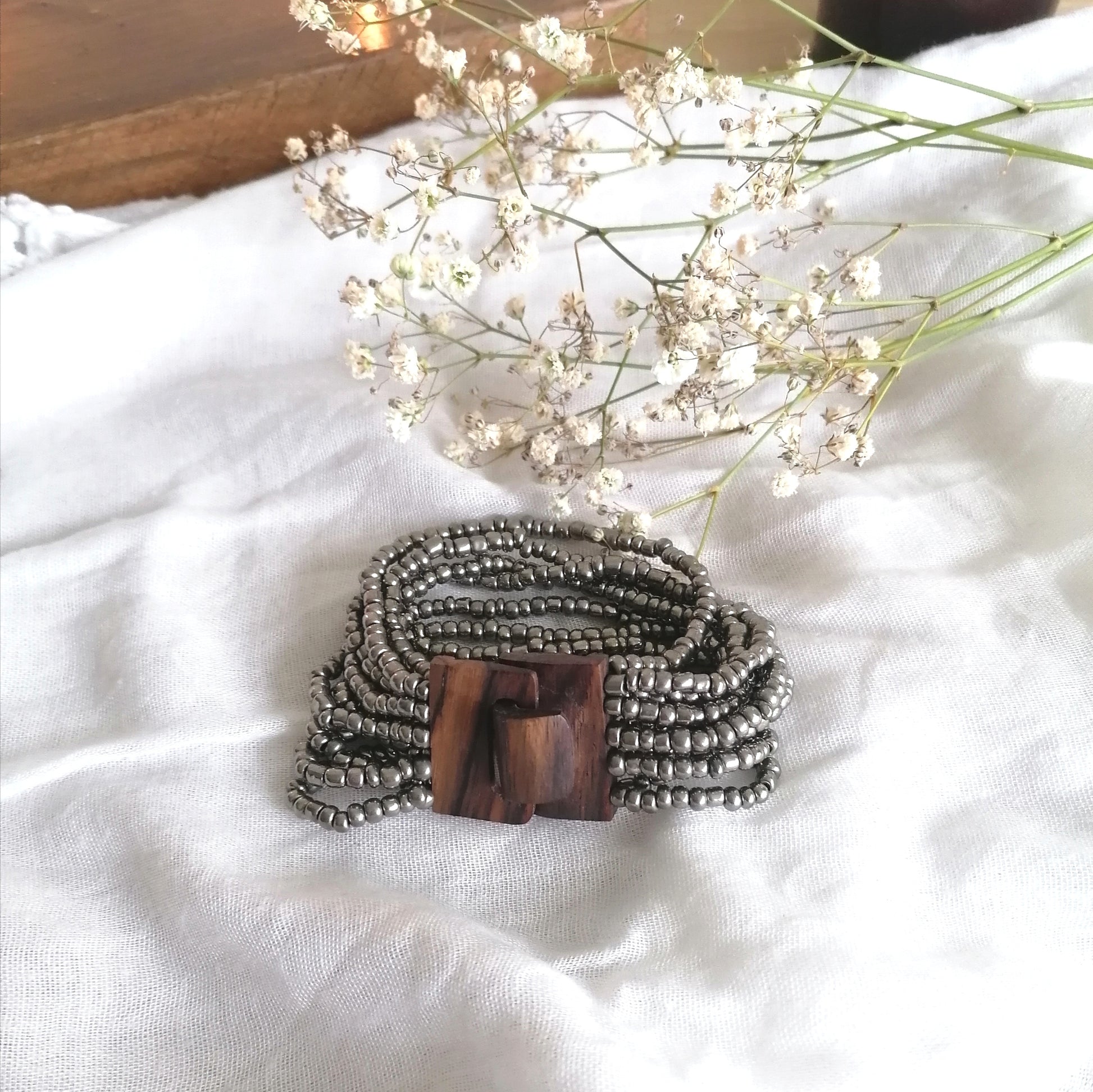 Silver Beaded Bracelet - LV Apothecary