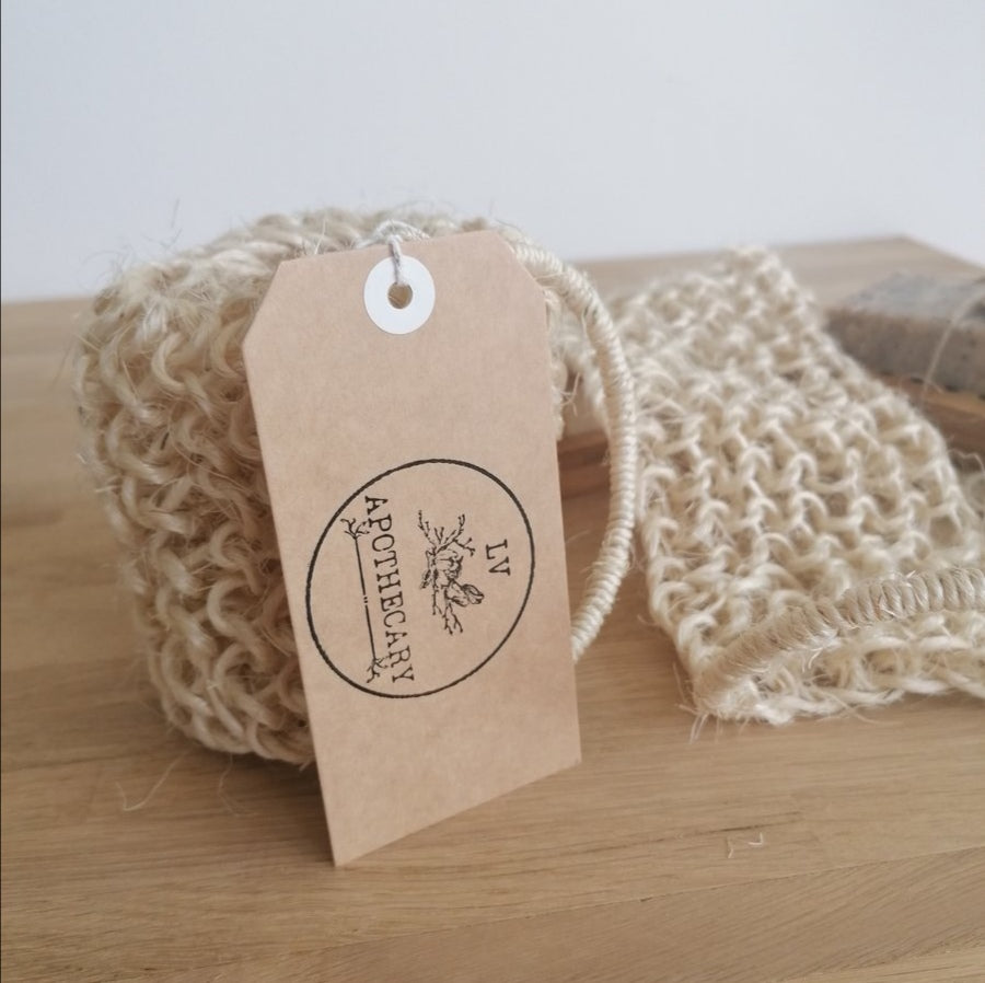 Sisal sponge and scrub - LV Apothecary