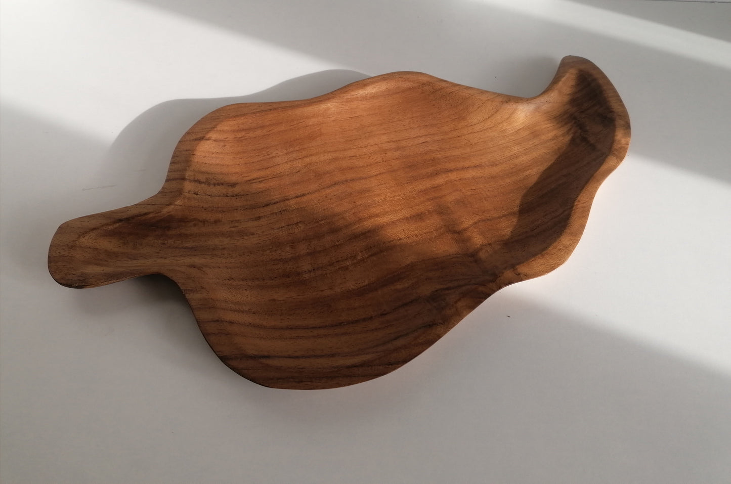 Teak Leaf Serving Tray - LV Apothecary