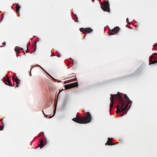 Rose Quartz Facial Roller