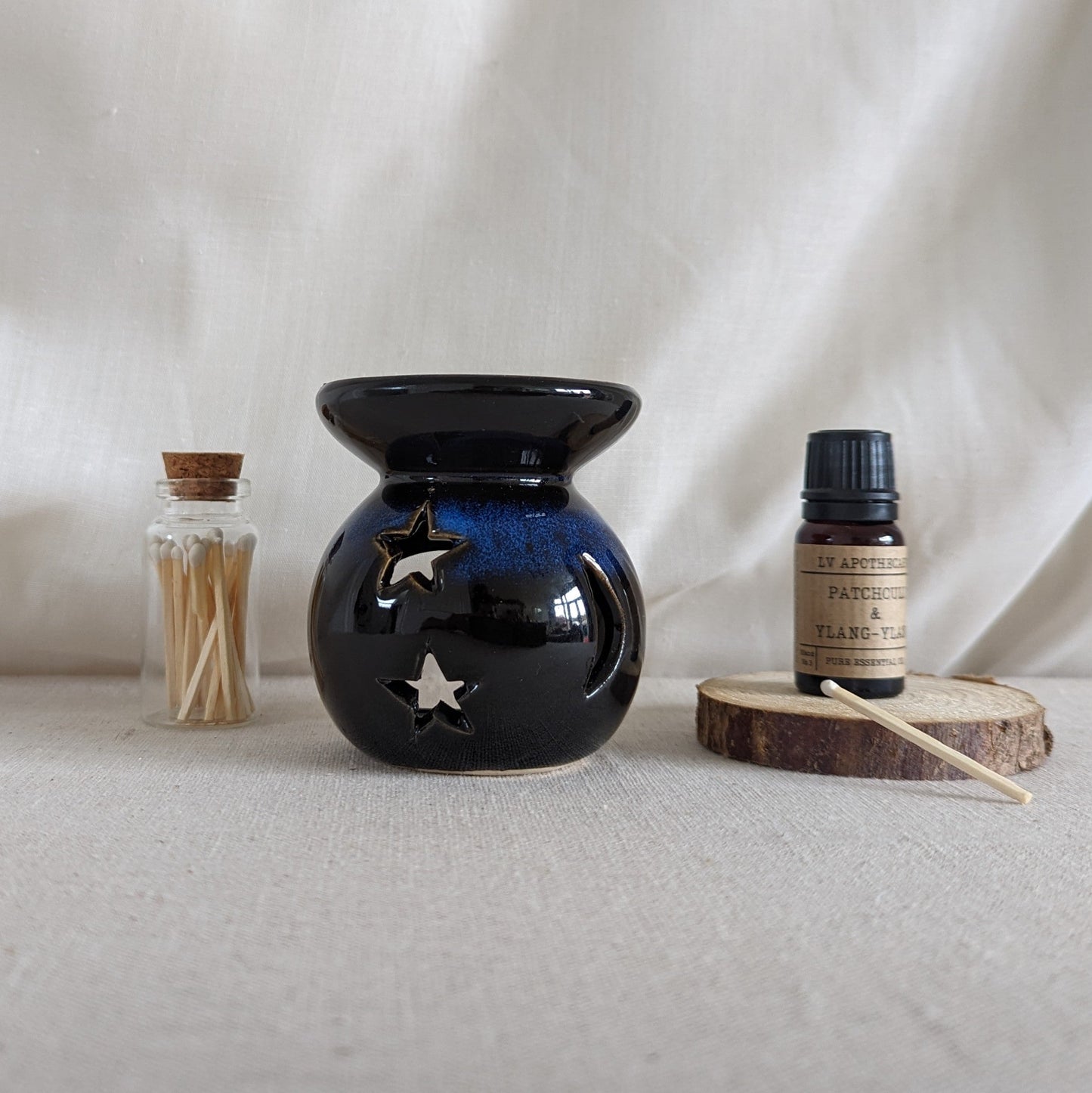 Moon and Stars Oil burner