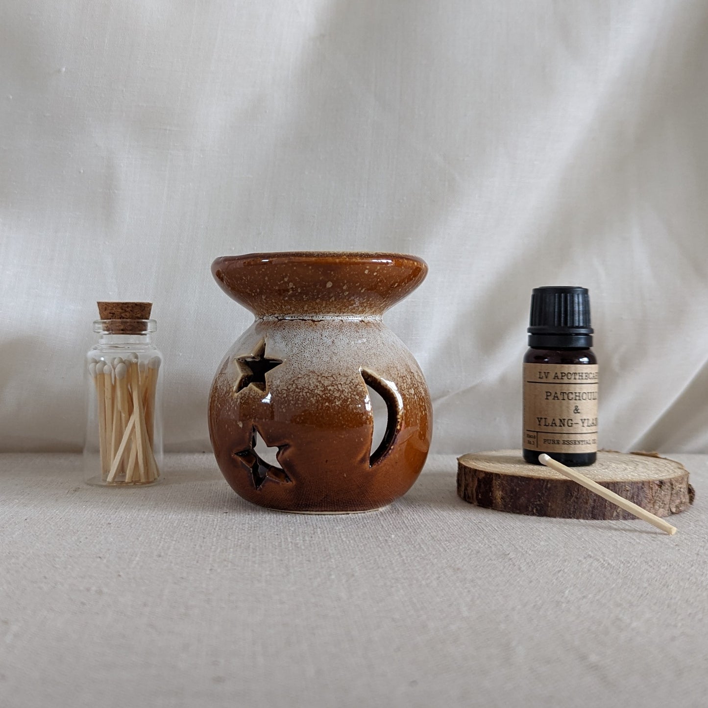 Moon and Stars Oil burner
