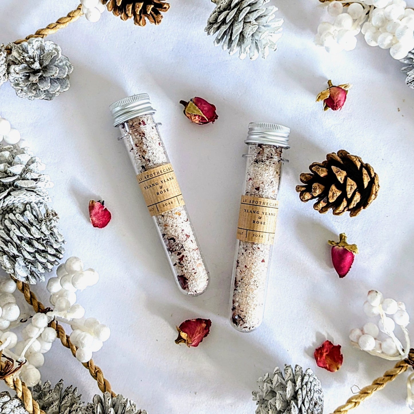 Test Tube Salt Soak - Ylang-ylang & Rose