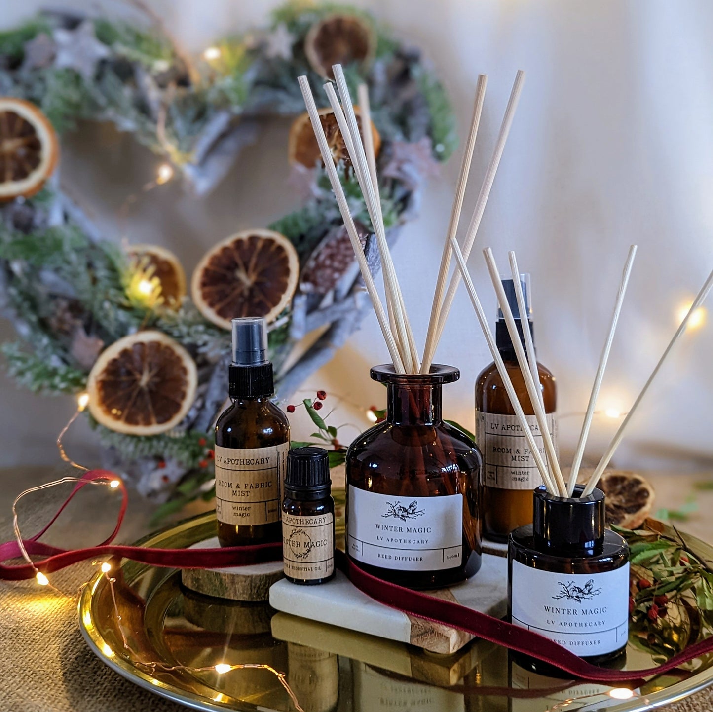 Winter Magic Apothecary Reed Diffuser 140ml