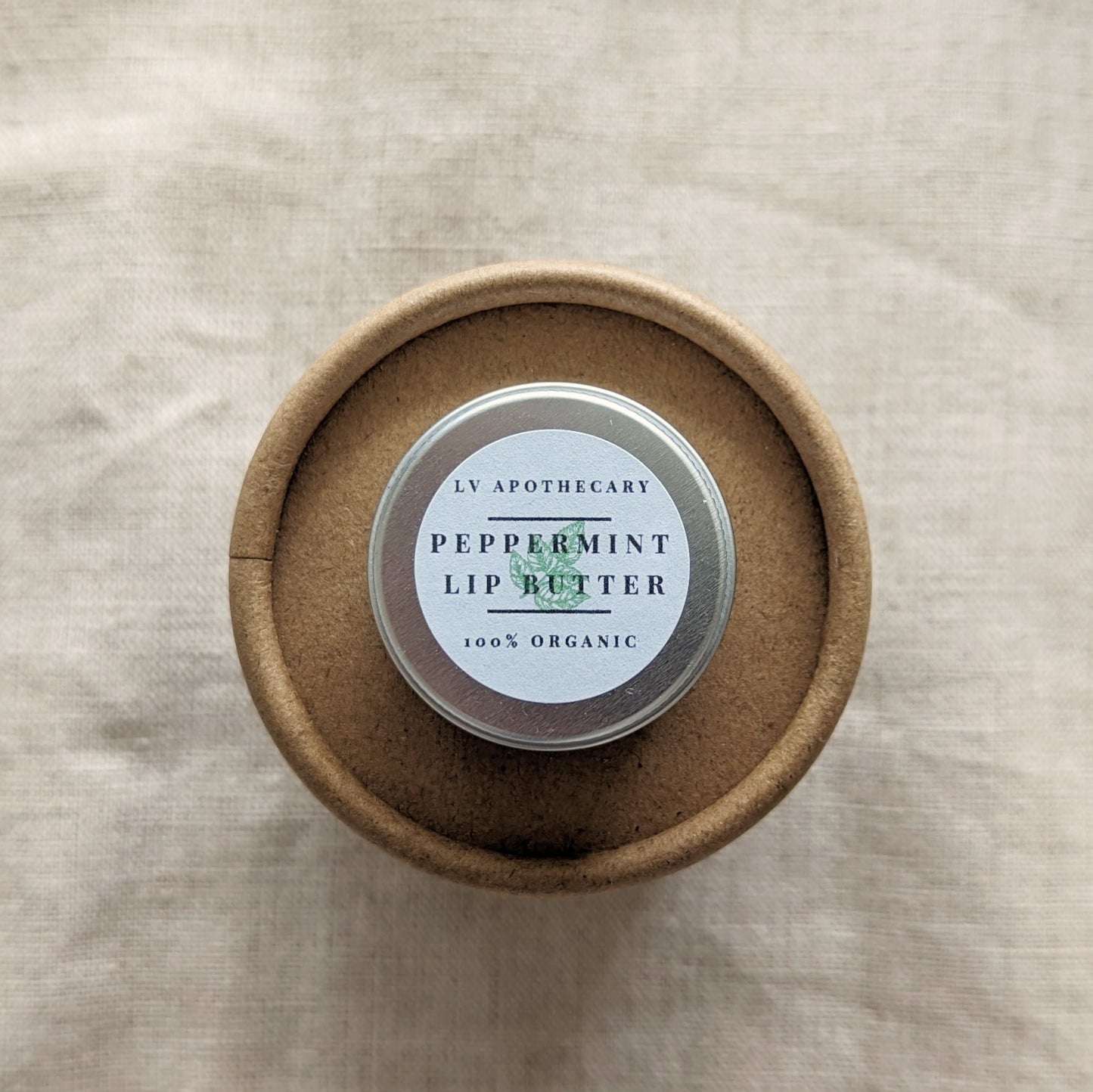 Organic Peppermint Lip Butter