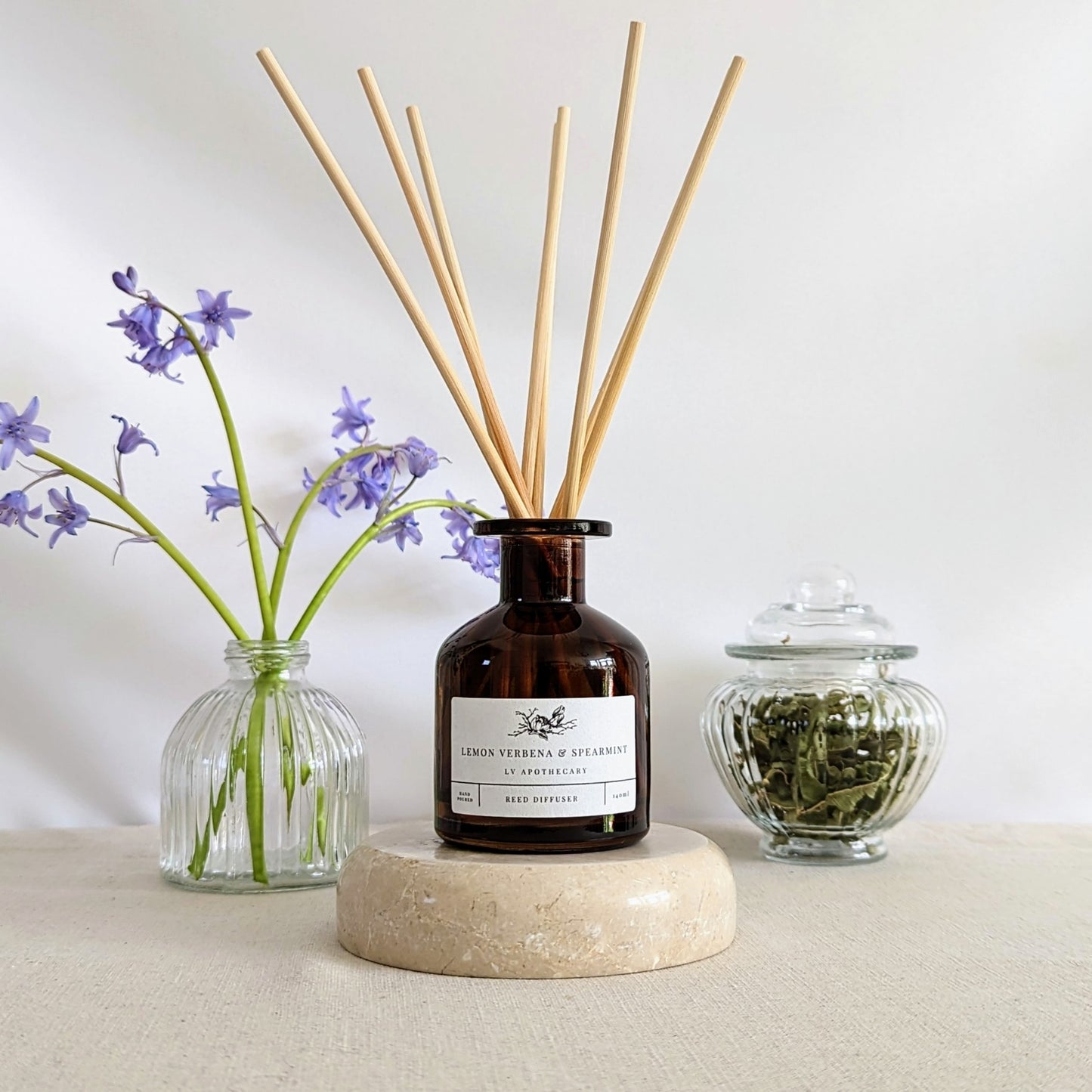 Lemon Verbena & Spearmint Apothecary Reed Diffuser 140ml