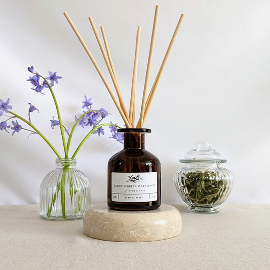 Lemon Verbena & Spearmint Apothecary Reed Diffuser 140ml