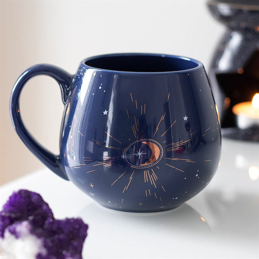 Blue Moon & Stars Mug