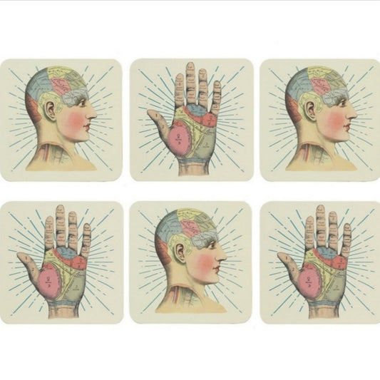 Palmistry coaster set - LV Apothecary