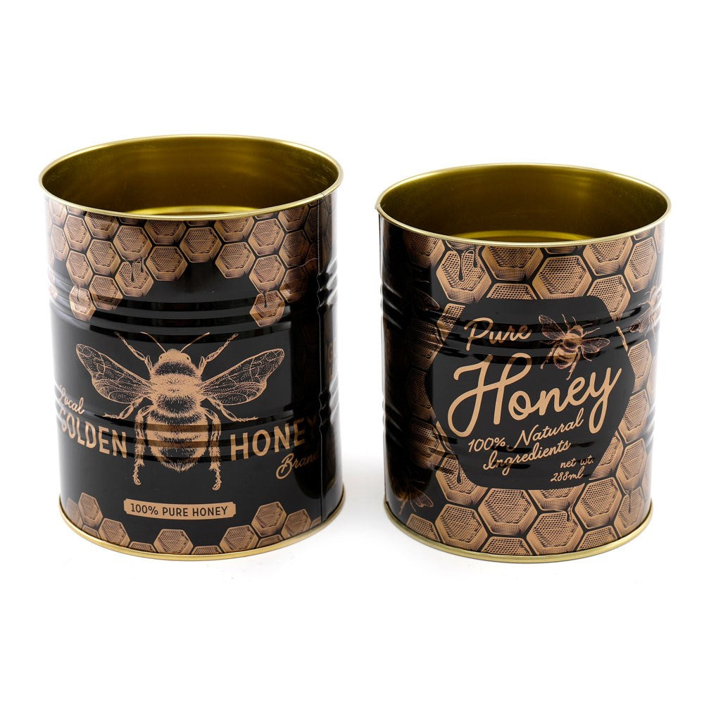 Bee storage tins - LV Apothecary