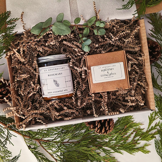 Rosemary Candle & Soap Gift
