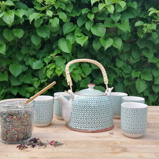 Ceramic teapot set - LV Apothecary