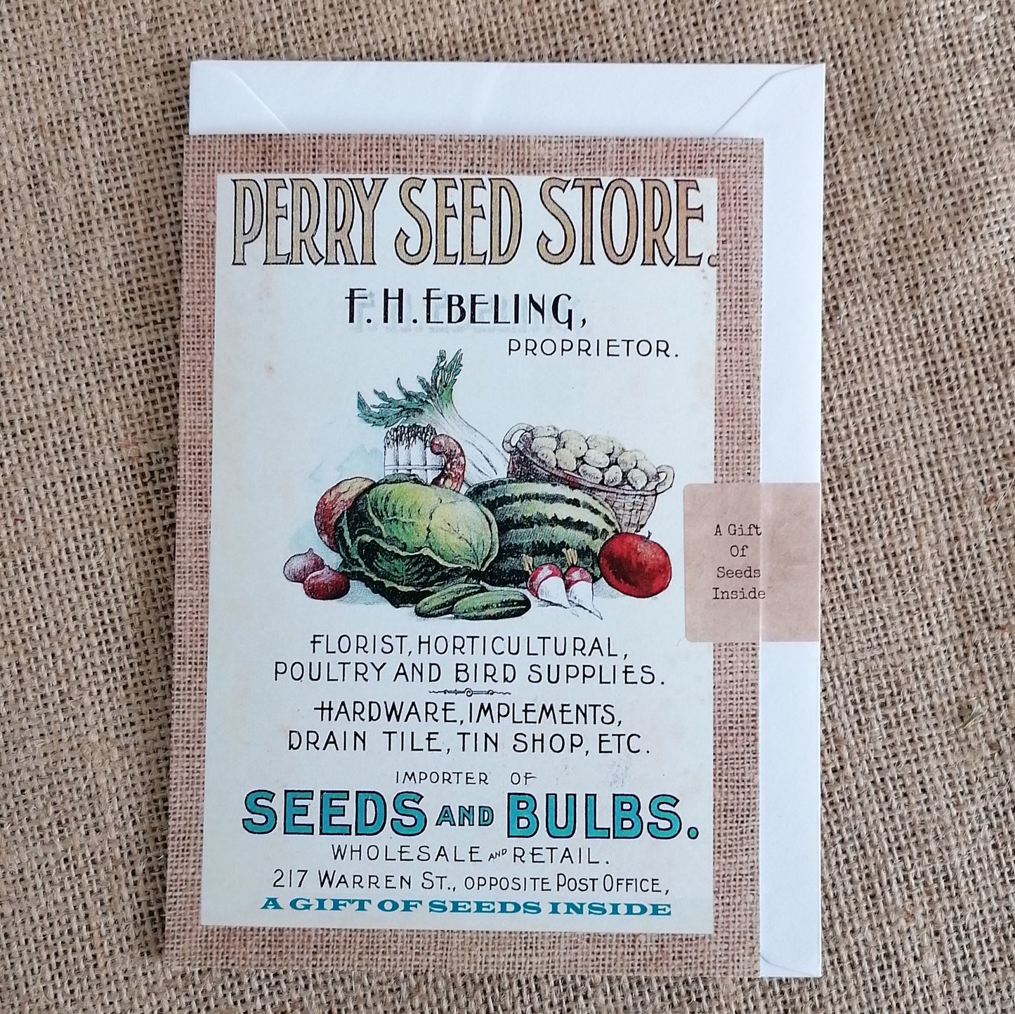 Handmade Seed Greetings Cards - LV Apothecary