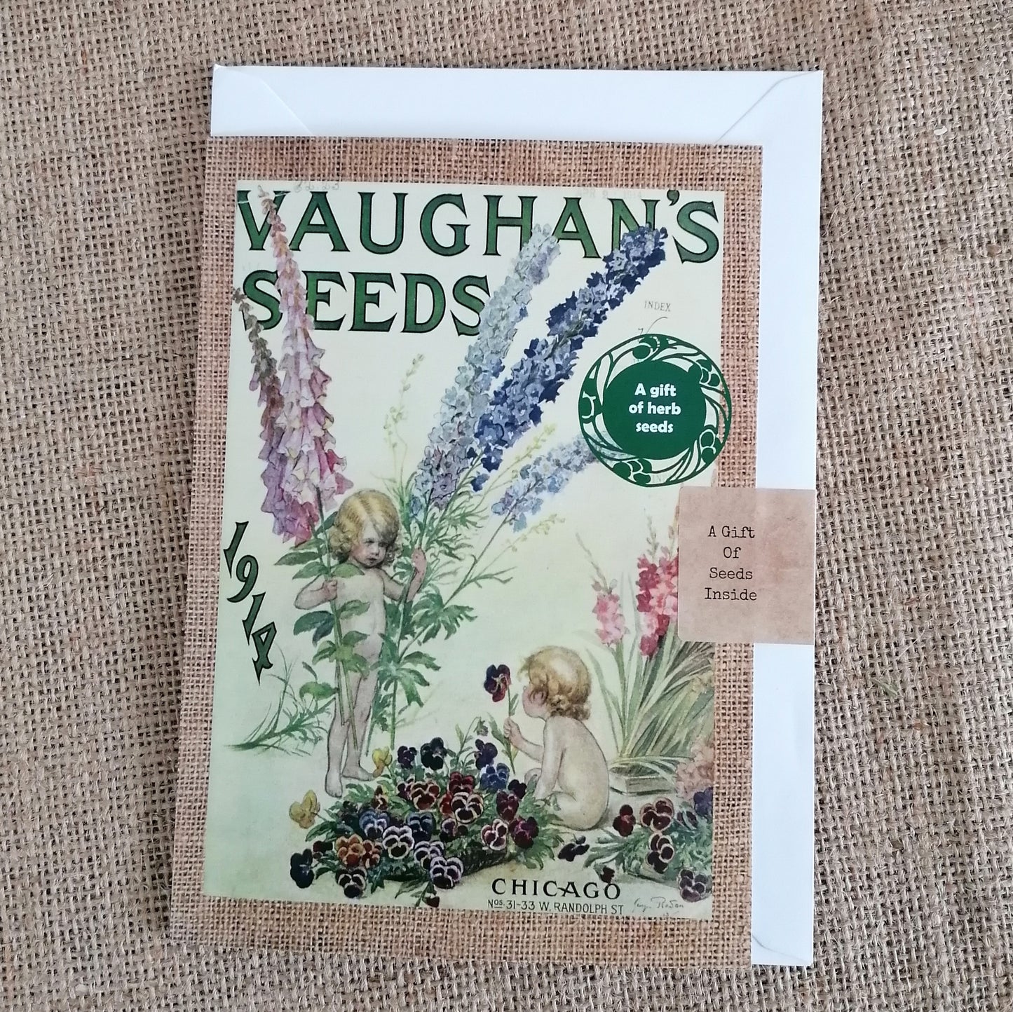 Handmade Seed Greetings Cards - LV Apothecary