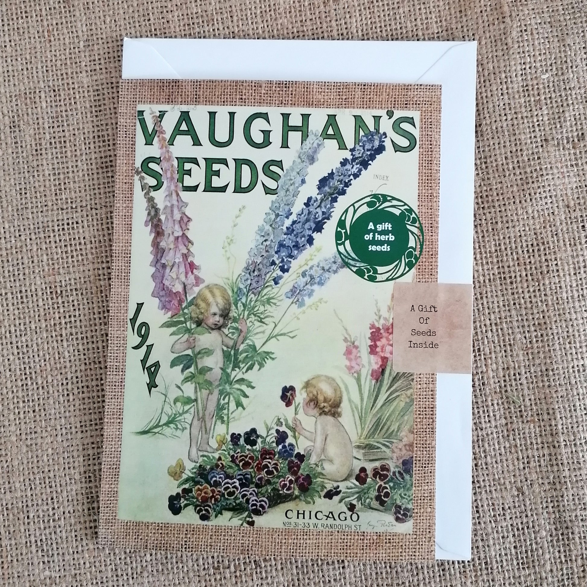 Handmade Seed Greetings Cards - LV Apothecary