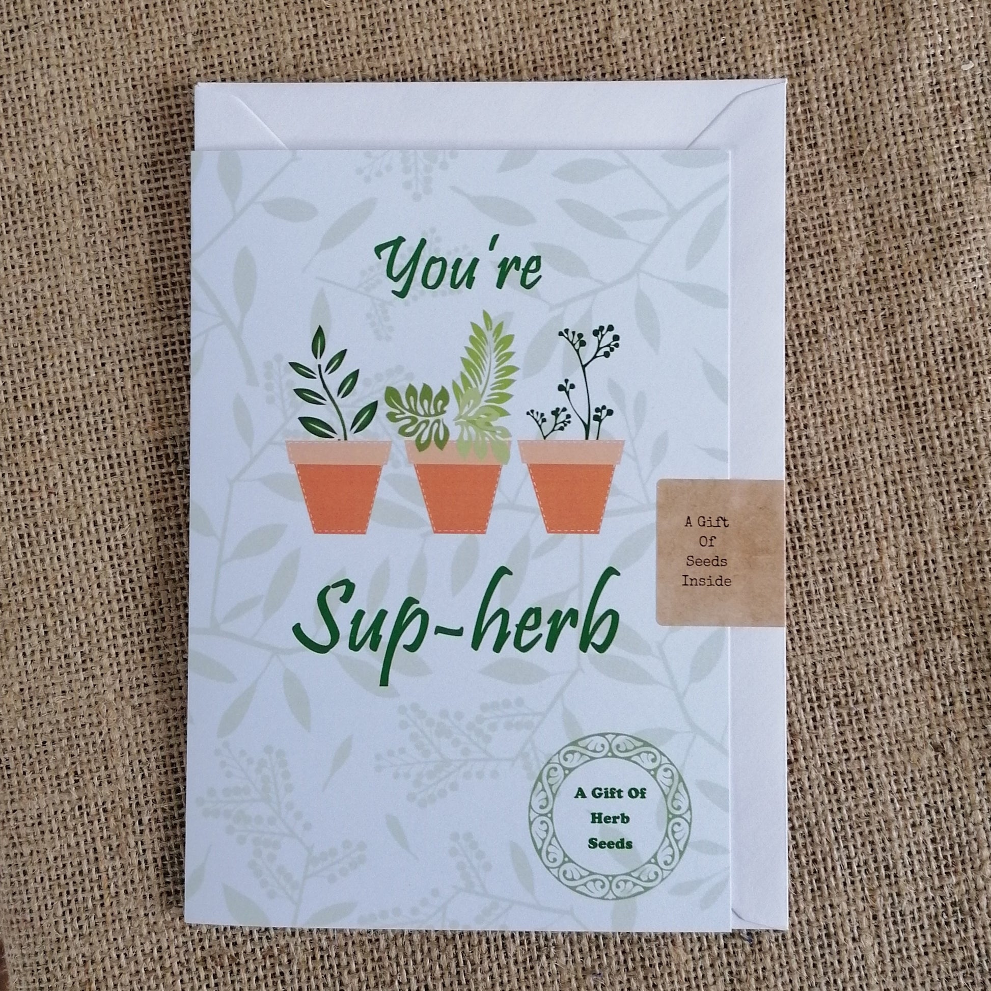 Handmade Seed Greetings Cards - LV Apothecary