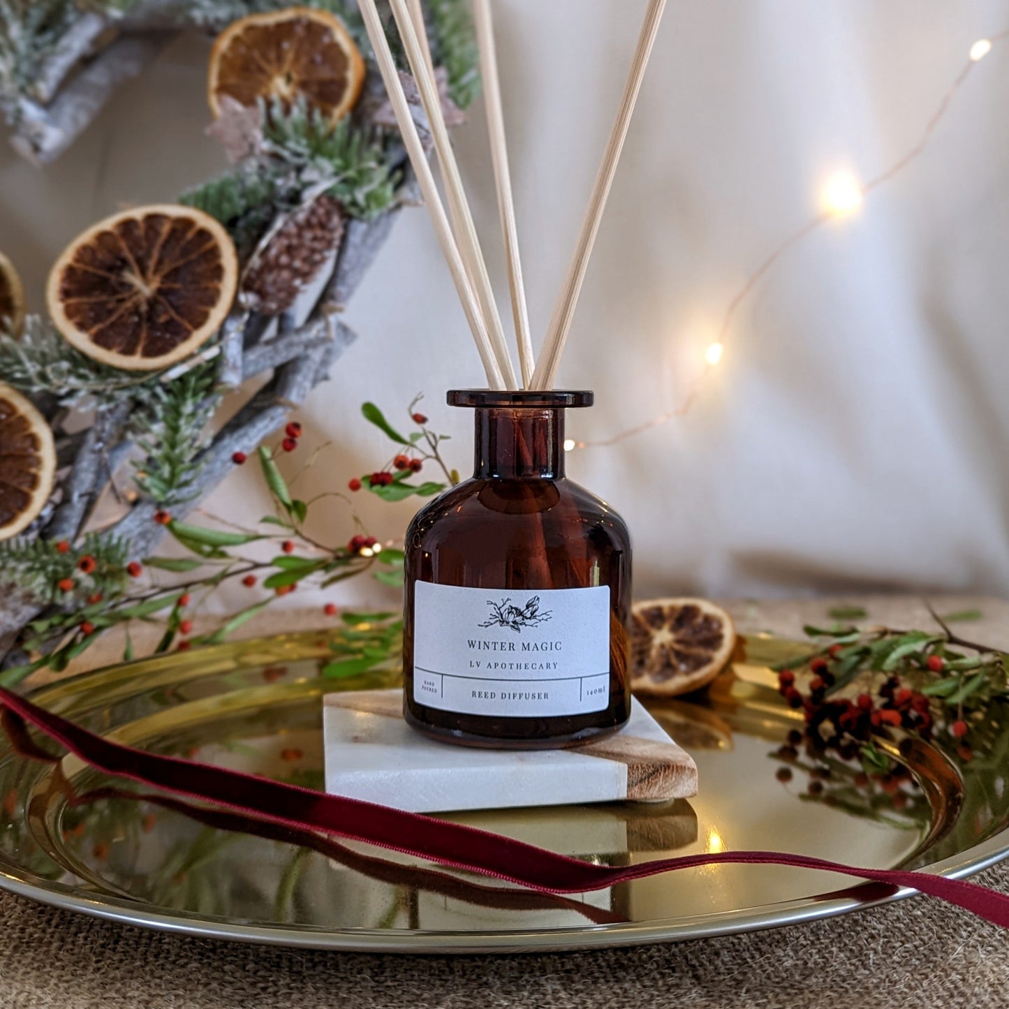 Winter Magic Apothecary Reed Diffuser 140ml