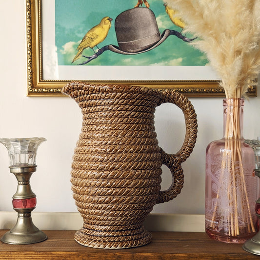Vintage Rope Jug