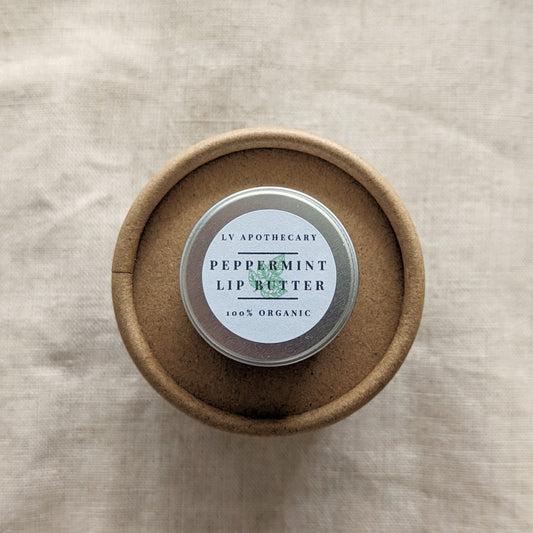 Organic Peppermint Lip Butter