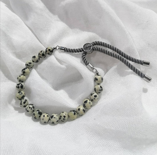 Dalmation Jasper bracelet - LV Apothecary