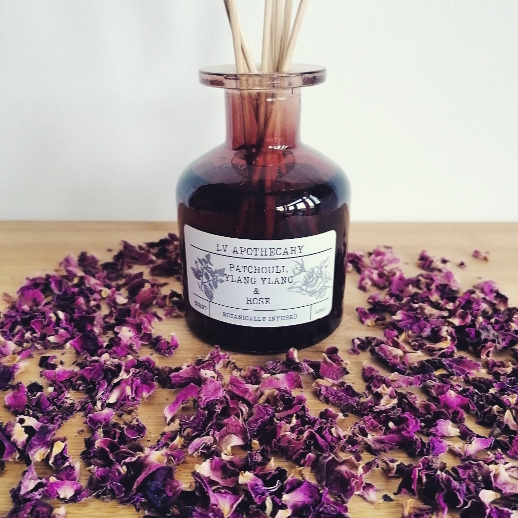 Botanical Infusions Ylang Ylang & Patchouli Diffuser - 140ml - LV Apothecary